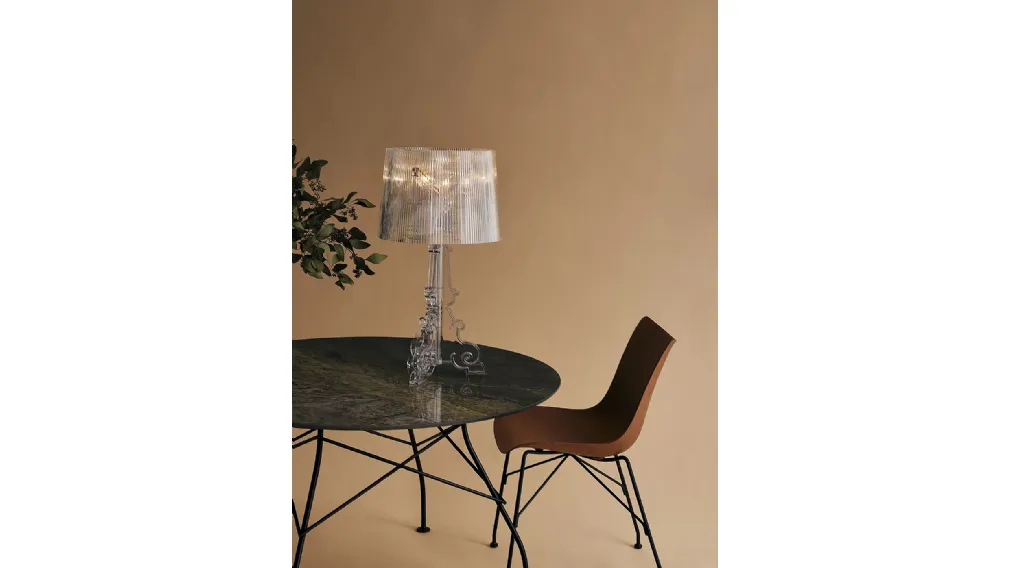 Lampada da tavolo Bourgie Trasparente di Kartell