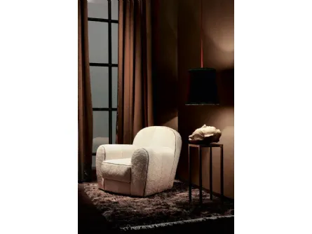 Poltroncina in montone Amburgo Baby Mouton di Baxter