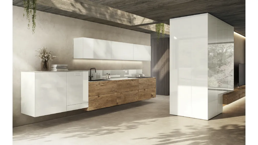 Cucina Design lineare 36e8 Project 2818 di Lago