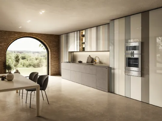 Cucina Design lineare NOW Project 2830 di Lago